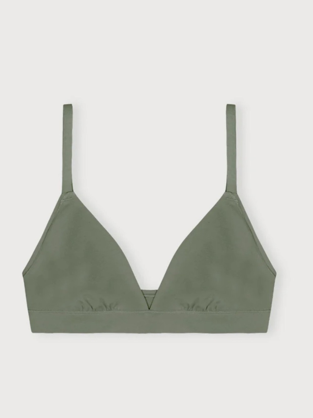 NWT Organic Basics Flex Triangle Bralette - sz L